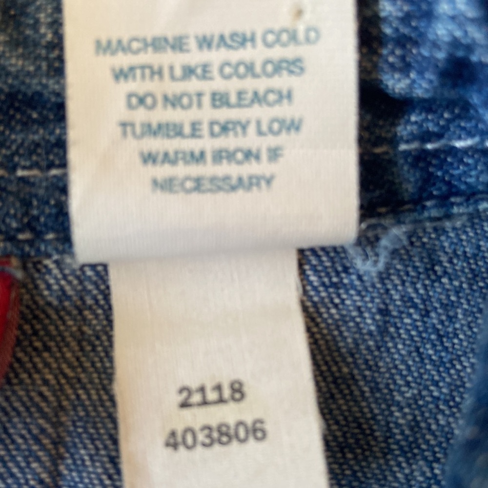 Vintage Sleeveless Jeans Dress - Picture 14 of 15